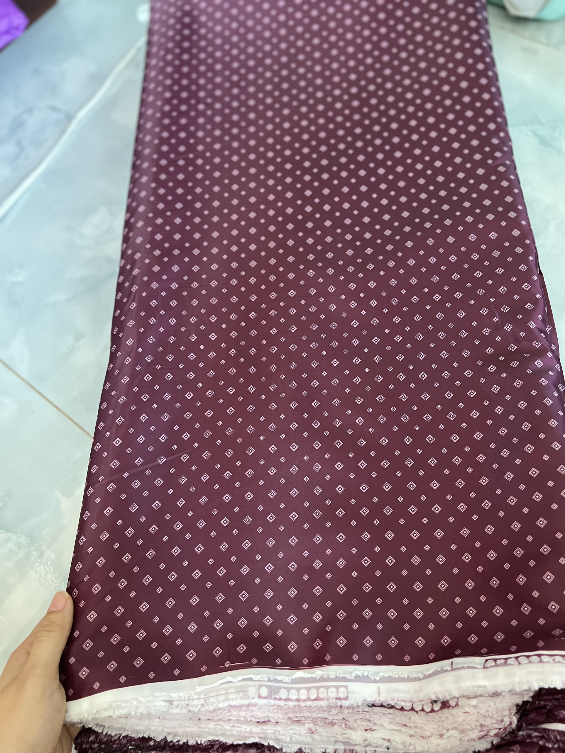 Vải lót hoạ tiết 25k/m khổ 1m5