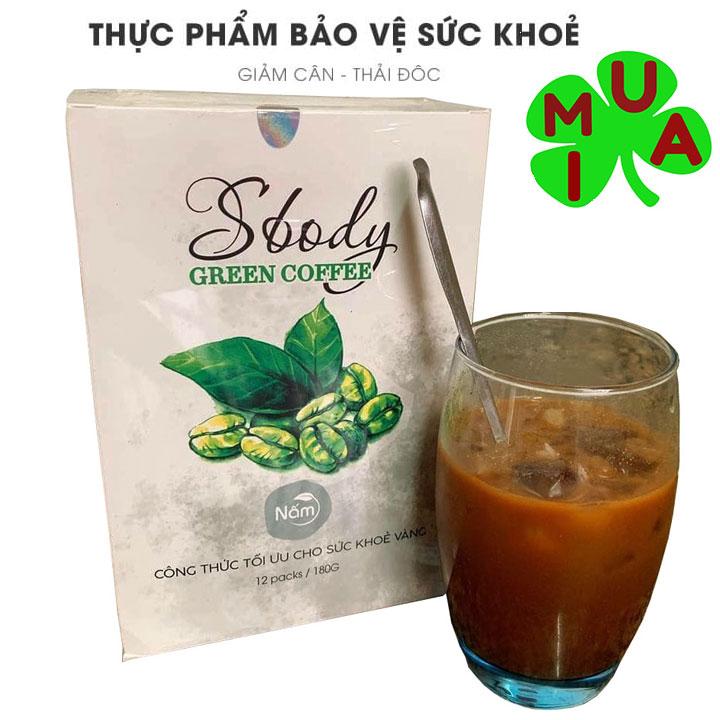 [HCM]Nấm giảm cân SBody Green Coffee dạng bột
