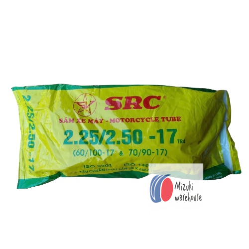 Săm ruột xe máy 2.25-17/2.50-17 drc/ src