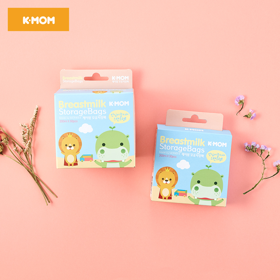 Túi Trữ Sữa K-Mom Hàn Quốc 200ml