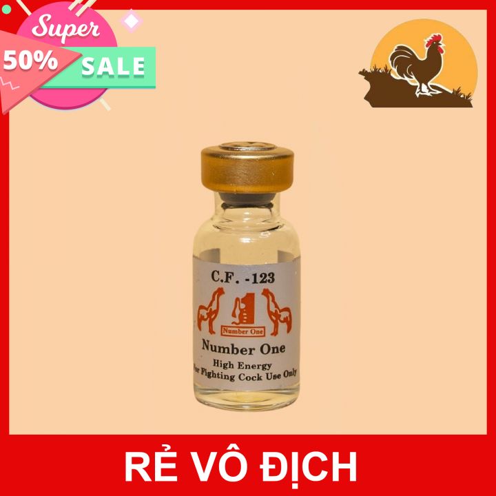 Cf123 tang số 1 dành cho gà đá chai 2ml