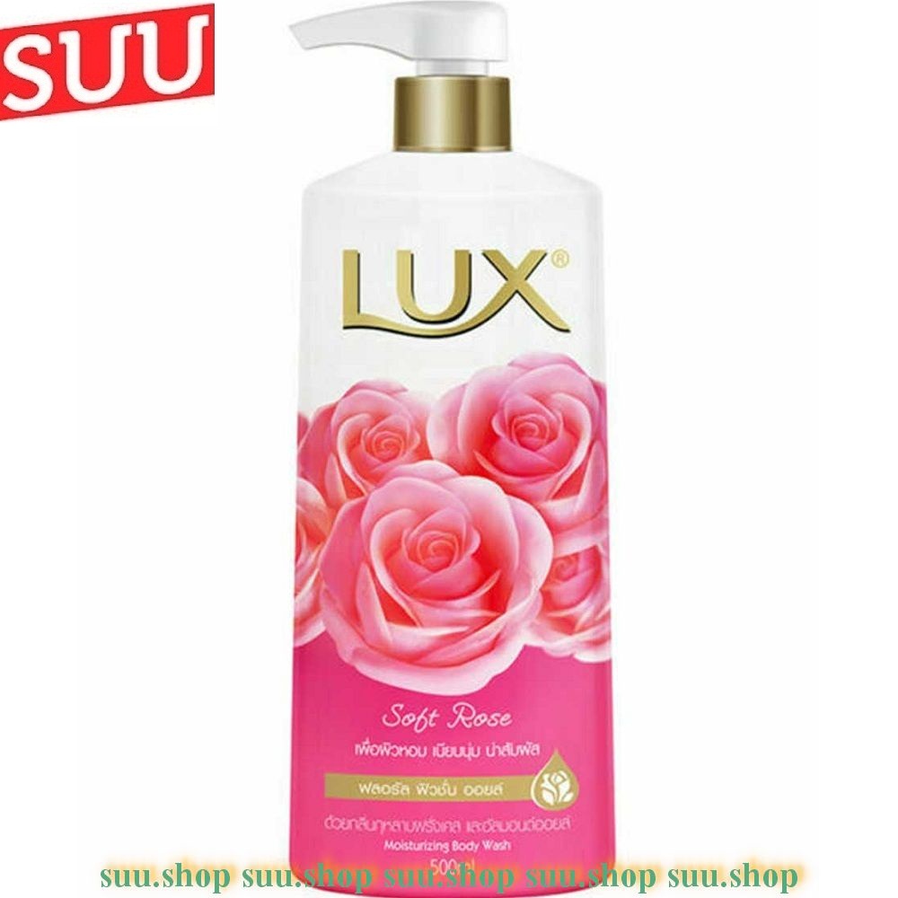 Sữa Tắm 500ml Lux Soft Rose Làm Trắng Và Mịn Da