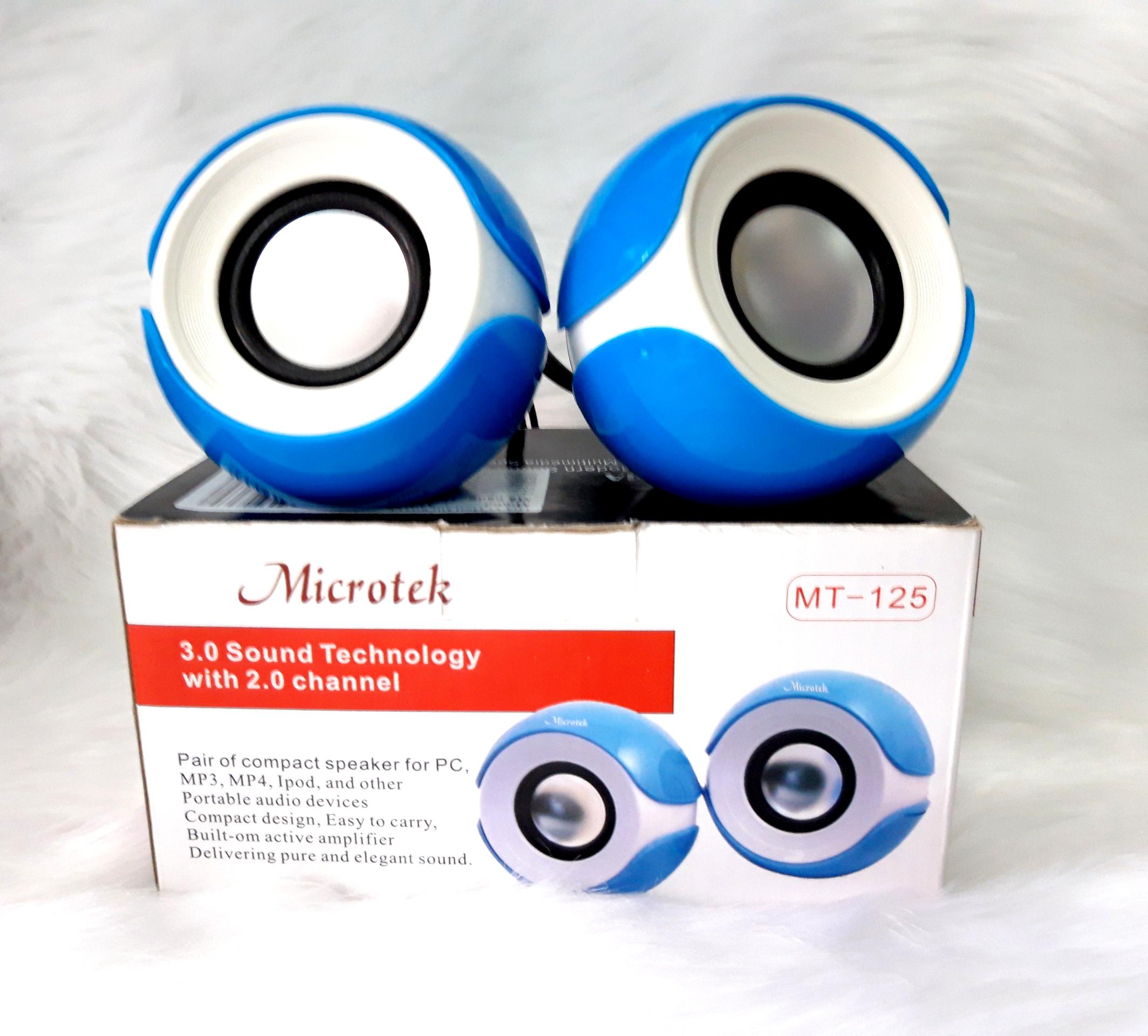 Loa vi tính Microtek MT-125 2.0 6W