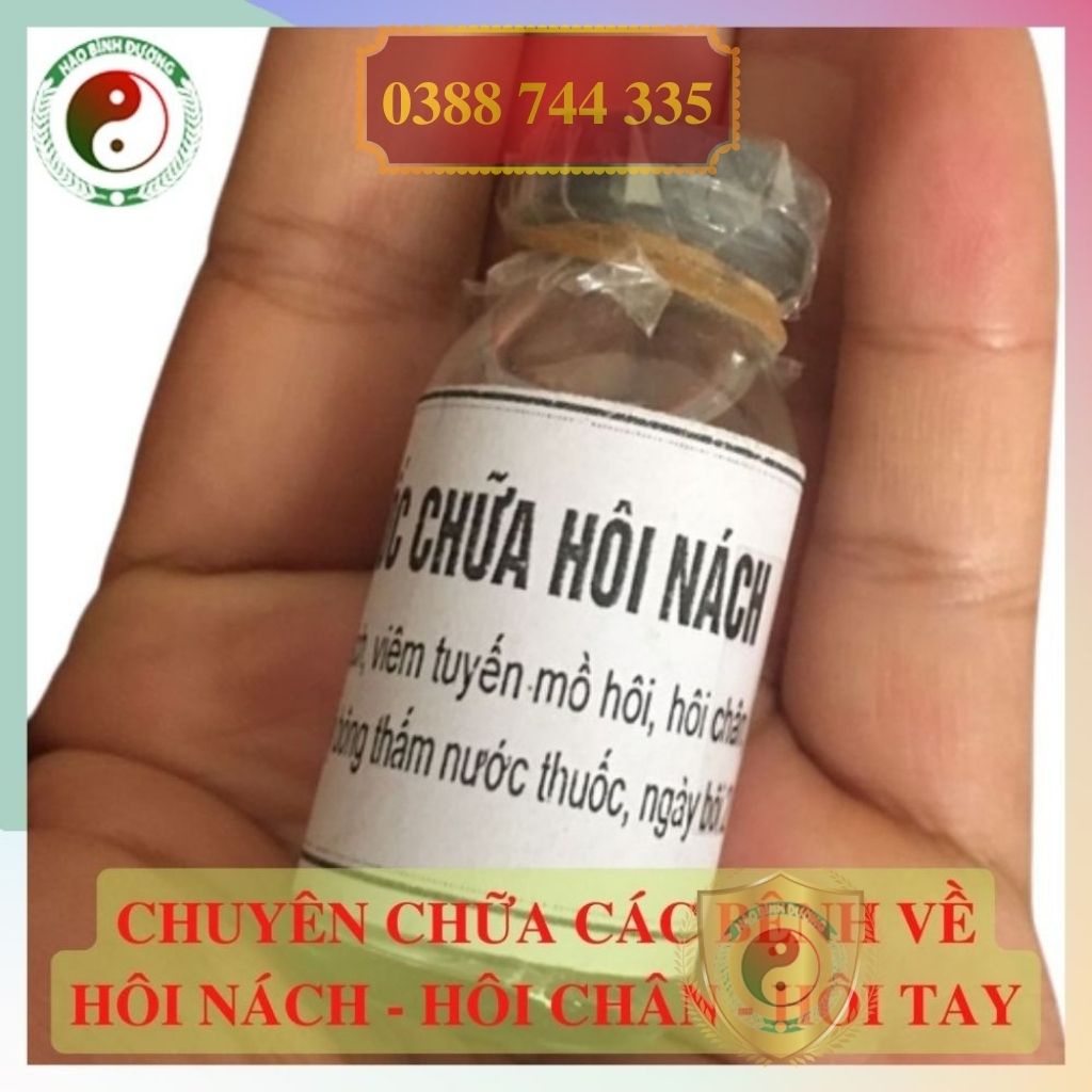 Hôi Nách Hào Bình Đường ( hôi nách tuyến mồ hôi hôi chân hôi tay...)