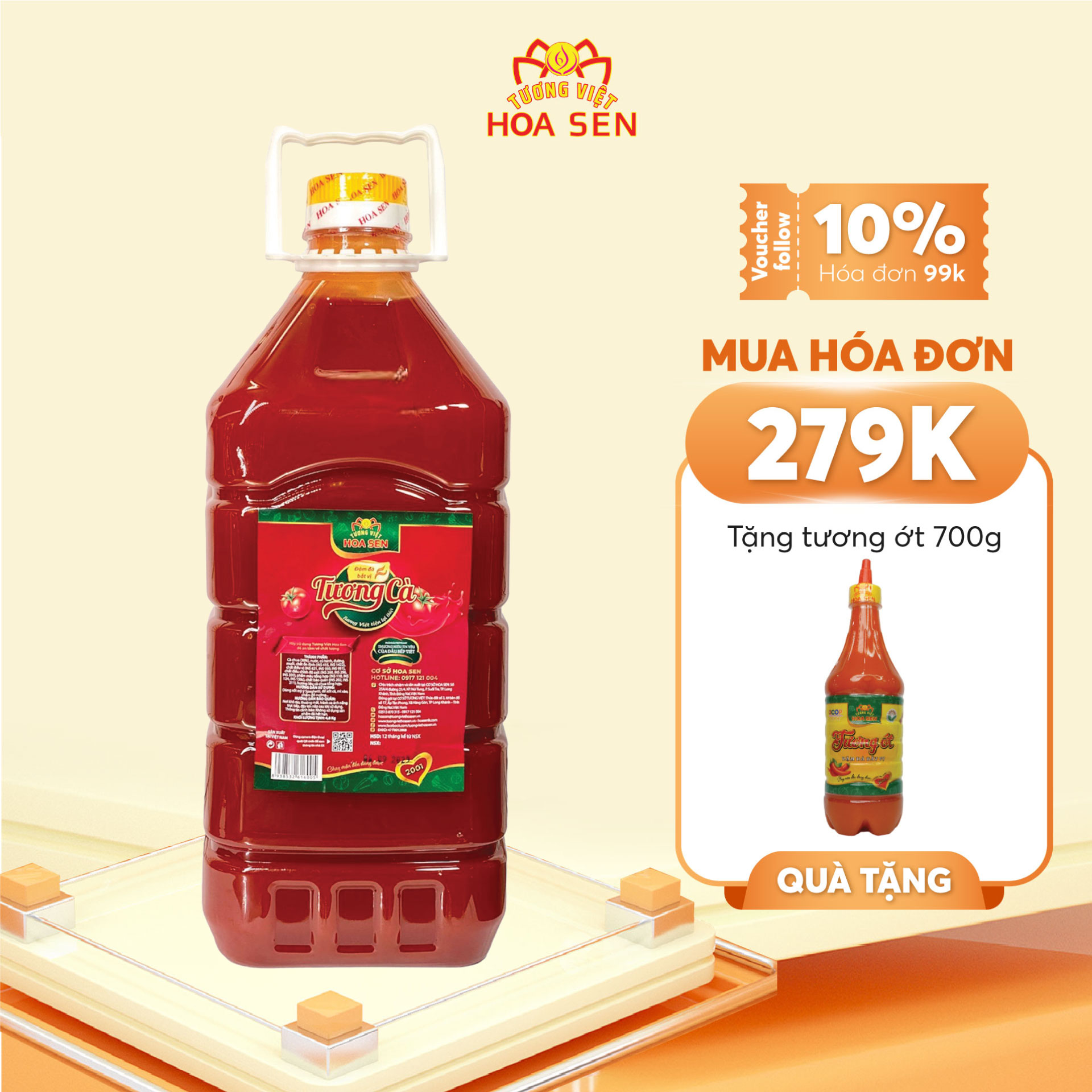 Tương Cà Pet 5kg