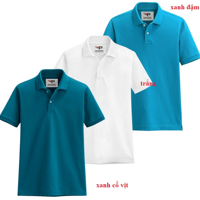 [HCM]Áo thun cá sấu trơn