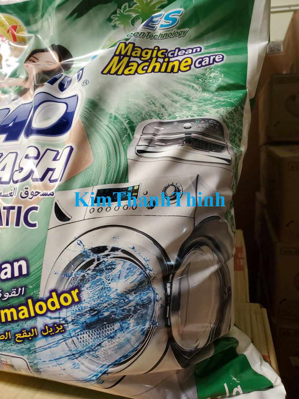 (KTT) Bột giặt PAO 9 kg M-wash Thái Lan