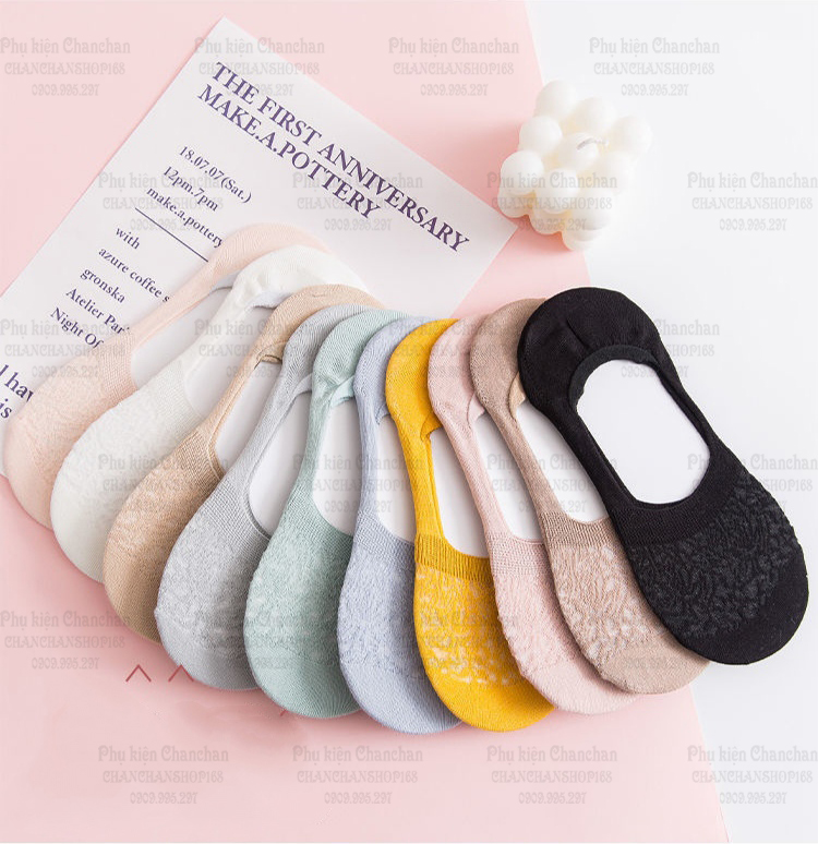 Vớ lười lưới ren sz Nữ - Mua 3 giảm 5%