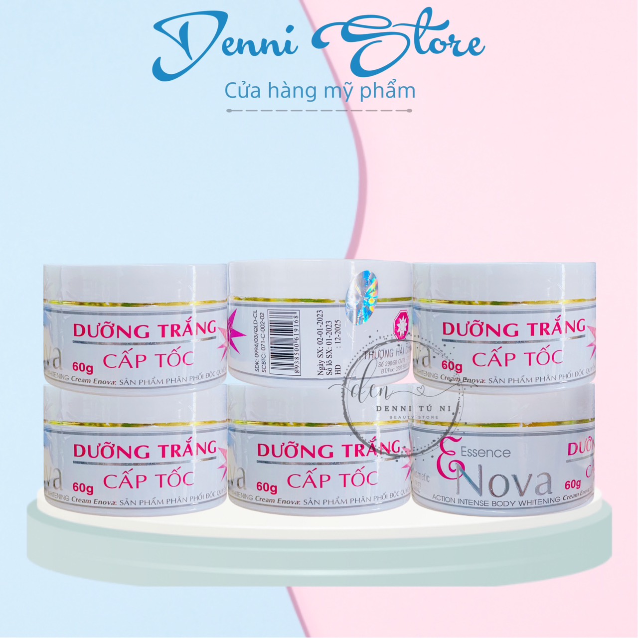 Hủ 60g kem dưỡng trắng ENOVA essence