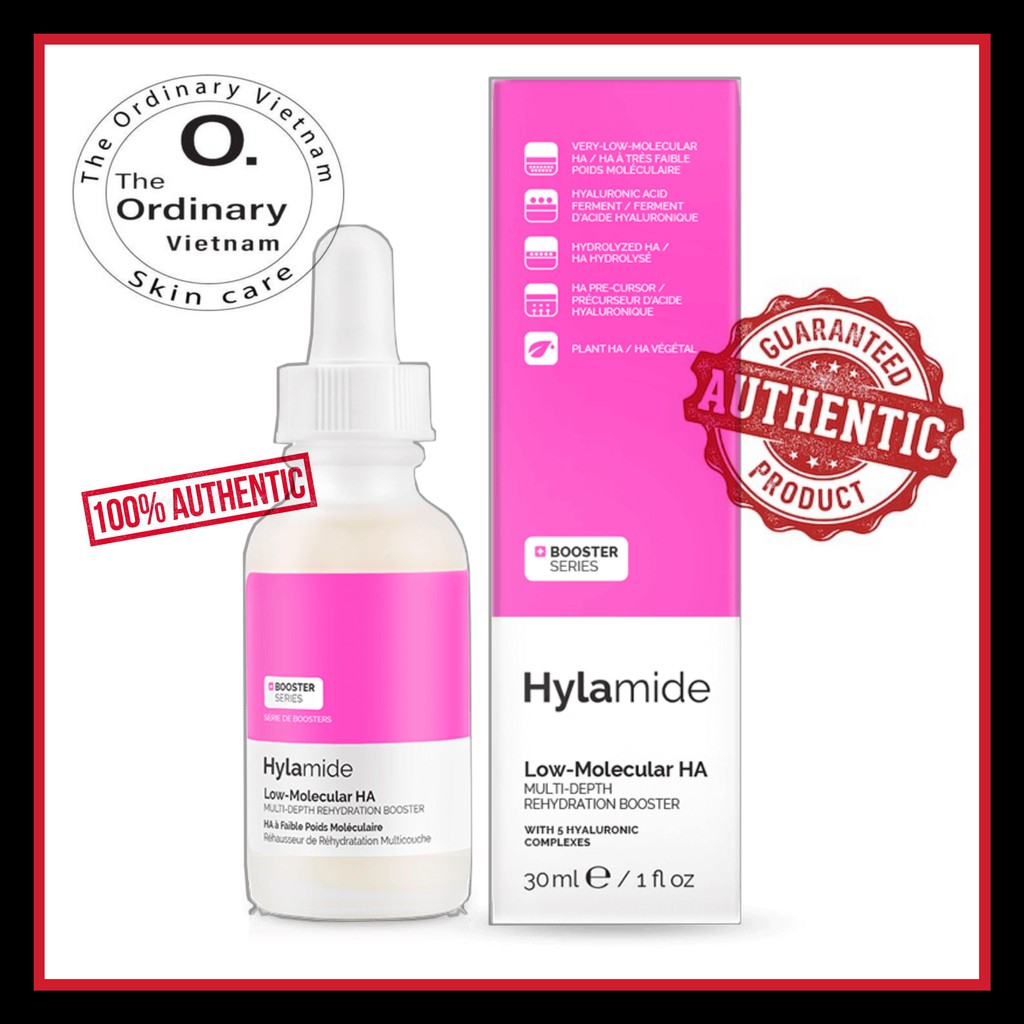Serum Hylamide Low Molecular HA 30ml Tinh Chất Cấp Nước Dưỡng Ẩm Cho Da