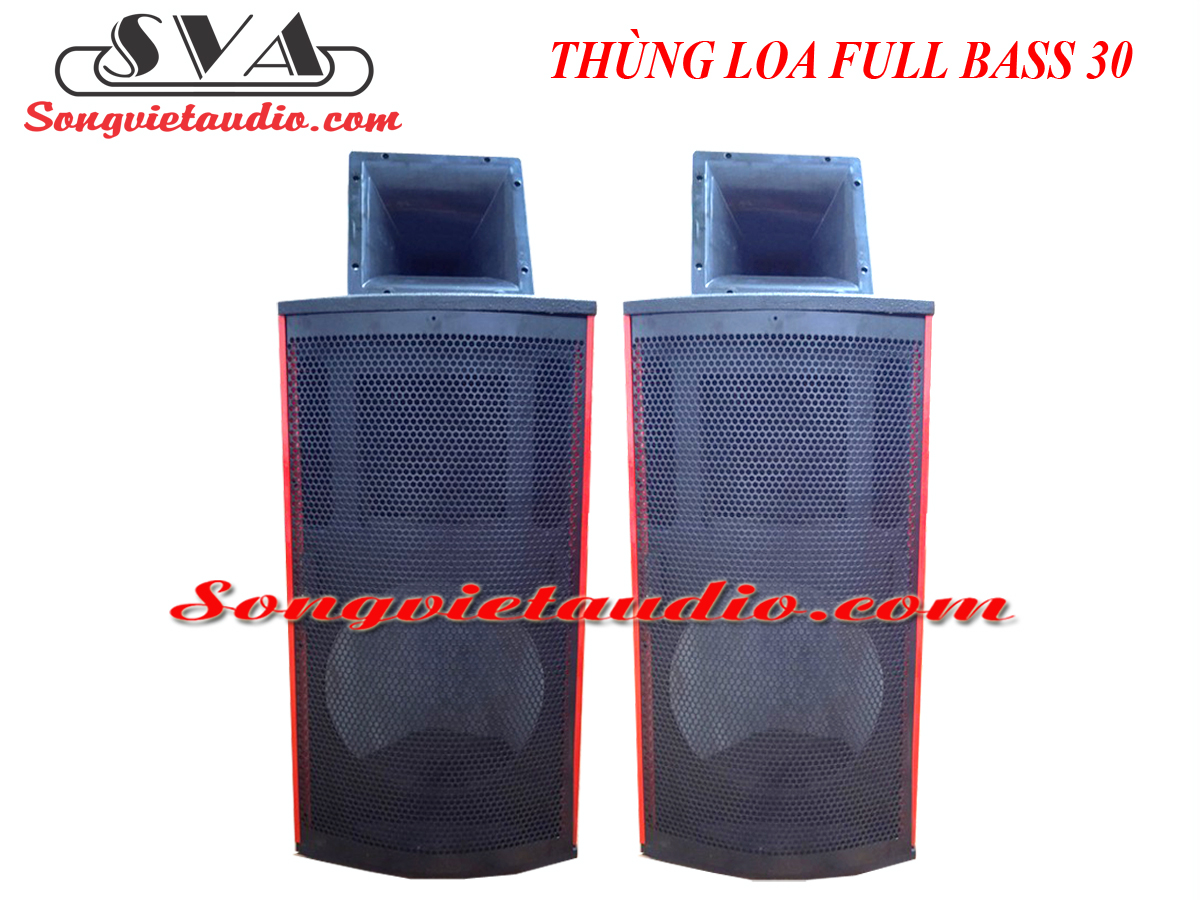 VỎ THÙNG LOA FULL BASS 30 - 1 CẶP.