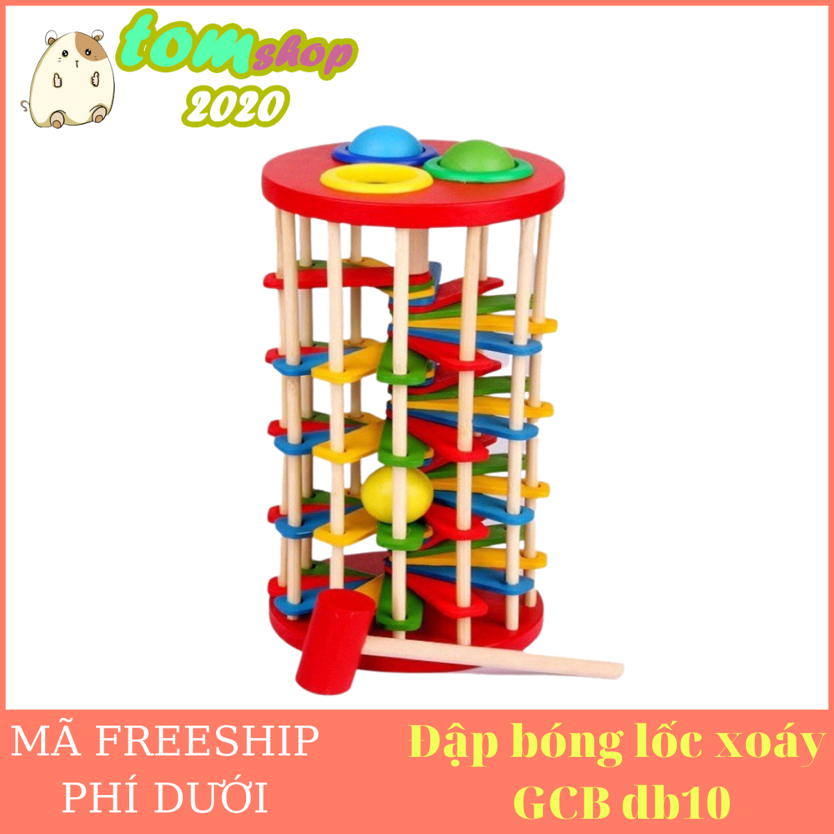 Đập bóng lốc xoáy GCB db10