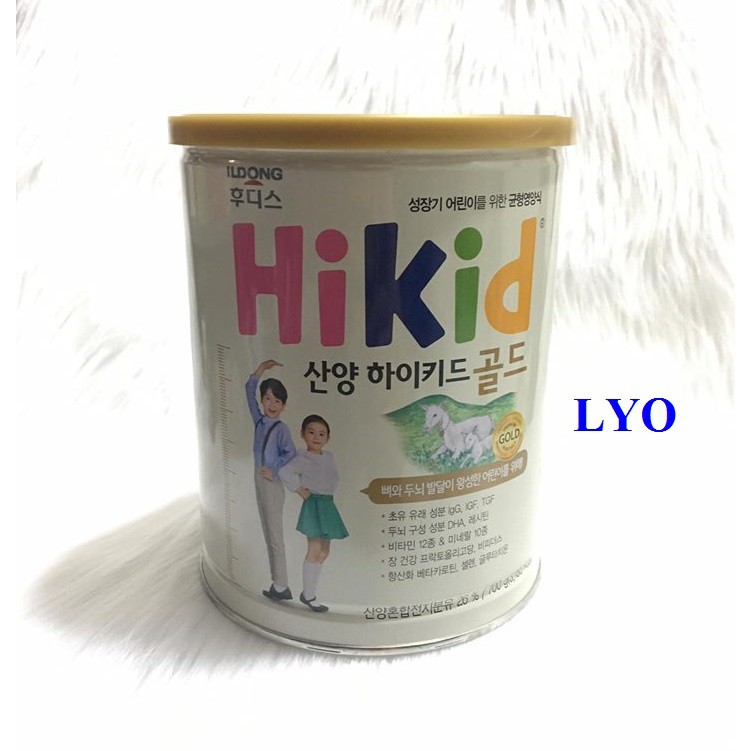 Sữa Hikid dê núi nội địa Hàn quốc 700g