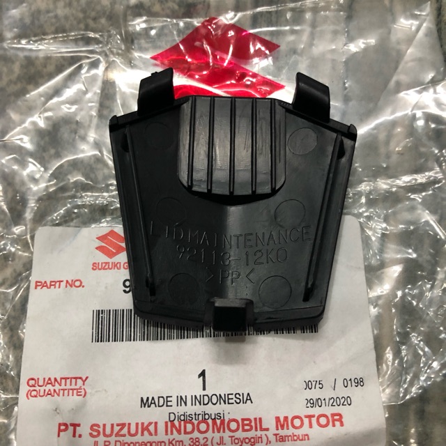 Nắp che bình nước phụ Raider Fi/ Satria fi 150