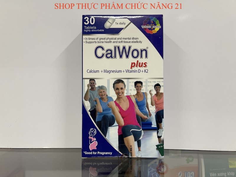 Calwon plus - bổ xung canxi hữu cơ.