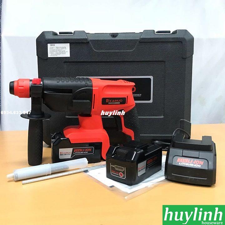 [HCM][Trả góp 0%] Máy khoan búa dùng pin Kainuo KN-2010 - 2 pin