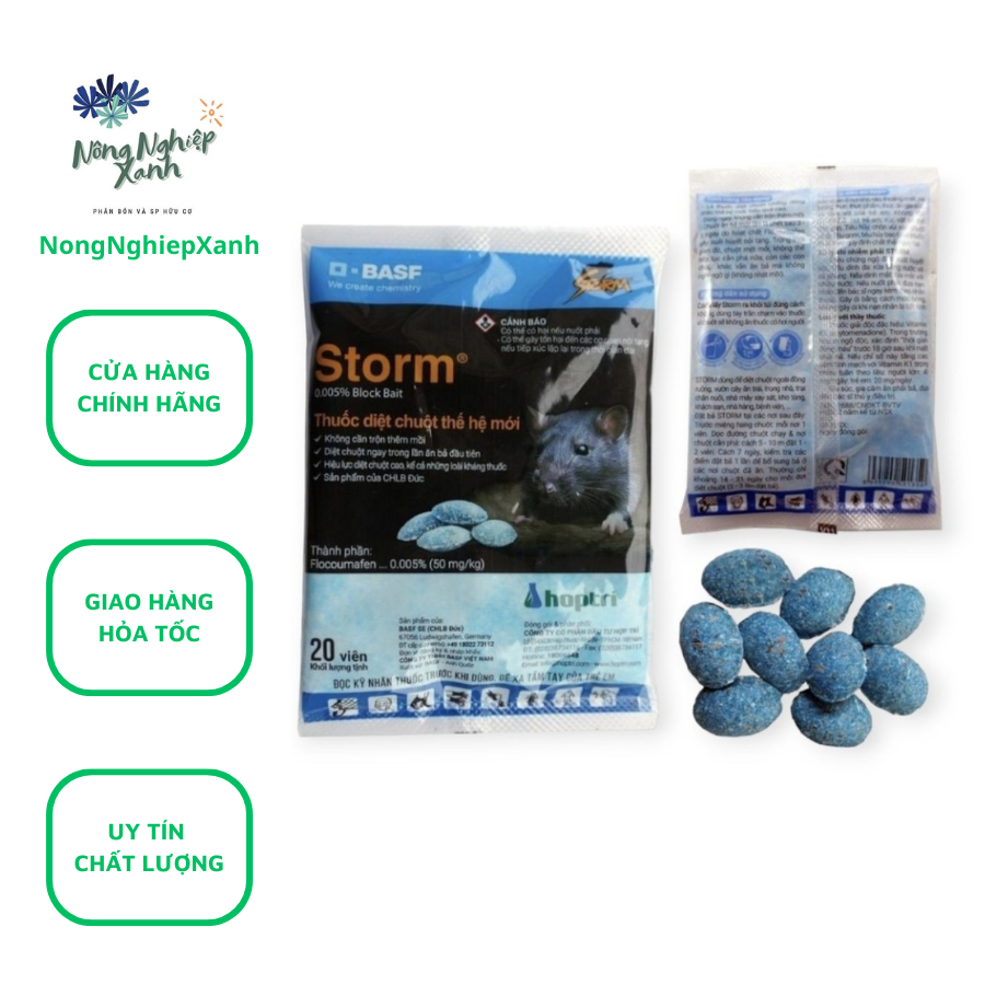 Storm rat killer pack of 20