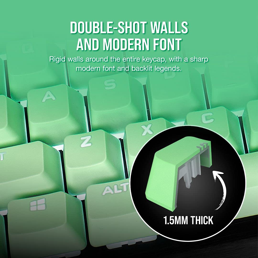 Bộ nút thay thế Corsair Keycap PBT Double-Shot PRO