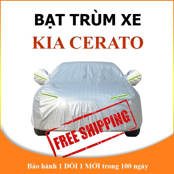 [HCM]Bạt che phủ xe ô tô Kia Cerato cao cấp bạt trùm xe hơi 4 chỗ 5 chỗ chống nắng mưa