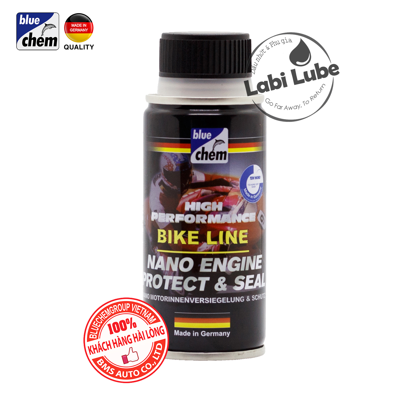 Phụ gia nhớt Bluechem Nano Engine Protection 50ml - Nhập khẩu Đức