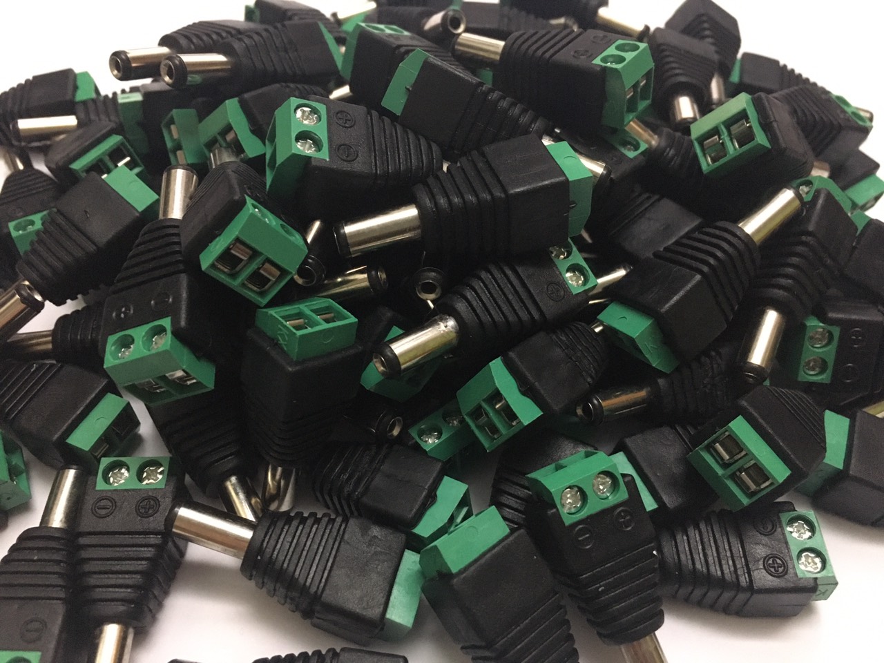 Jack DC nối nguồn đực, cái có vặn vít