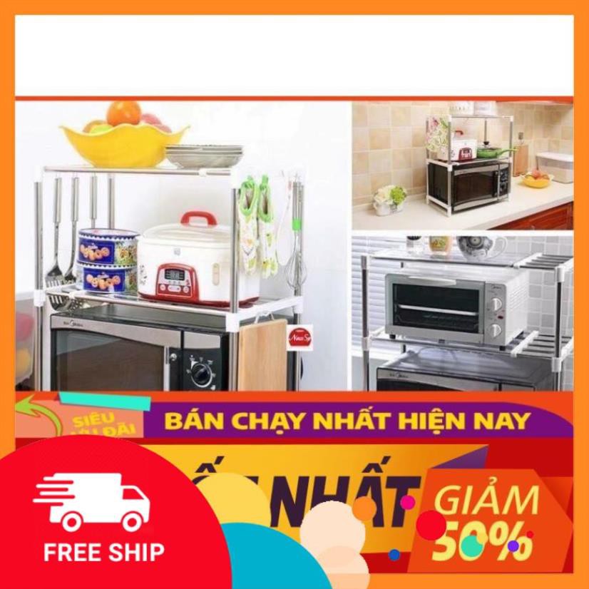 Kệ để đồ lò vi sóng 2 tầng