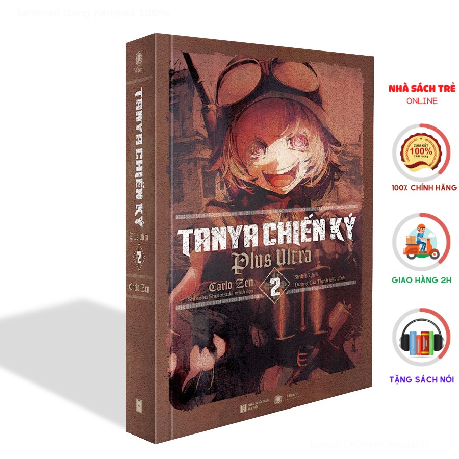 Sách - tanya chiến ký 2 - thái hà books