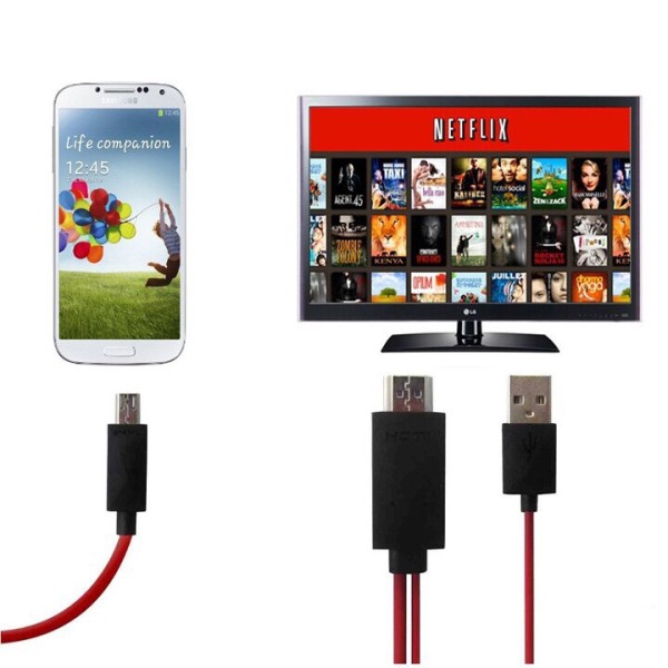 [Android] Dây Cáp Samsung HDMI Kết Nối Điện Thoại Ra Cổng HDMI TiVi Phutuan91