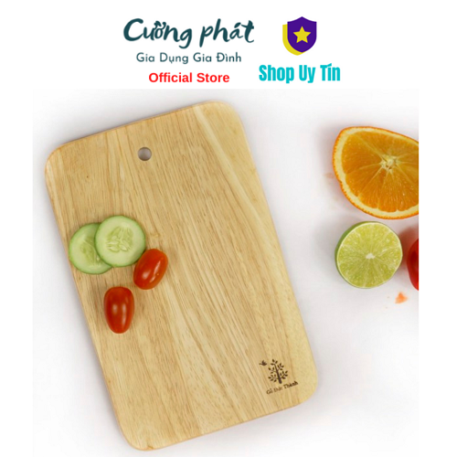 Thớt Gỗ Có Tay Cầm Nhiều Kiểu - Gỗ Cao Su Cao Cấp Bền Đẹp sang Trọng Cho Gian Bếp - Gỗ Đức Thành