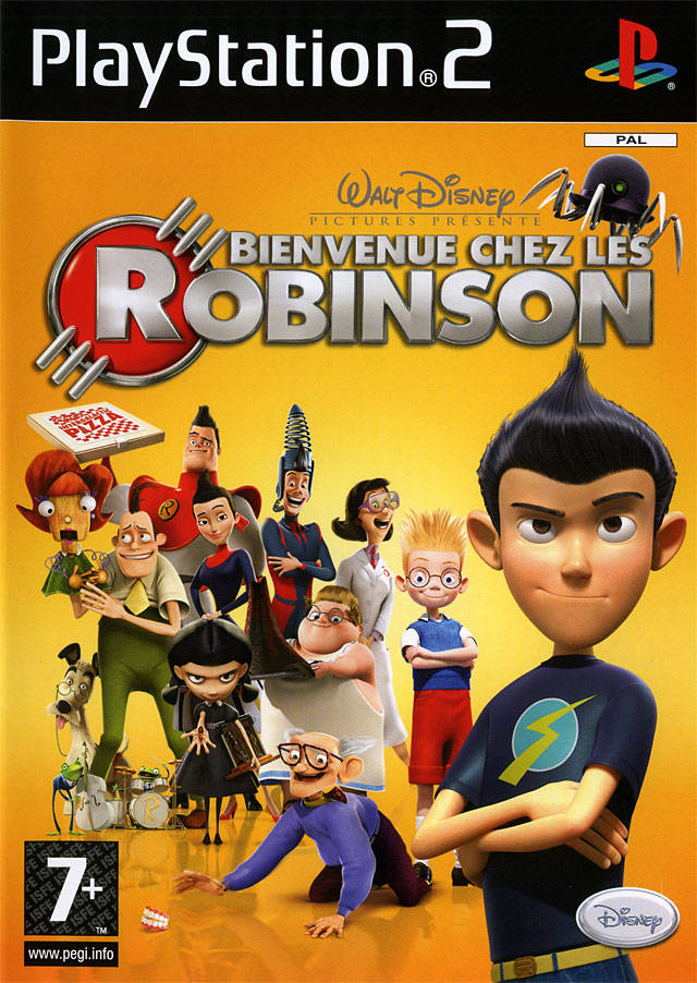 game ps2 meet the robinson ( game hoạt hình đi cảnh )