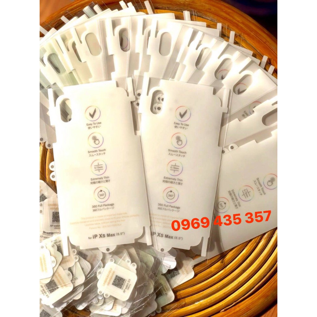Miếng dán PPF mặt sau cho ip Xs max