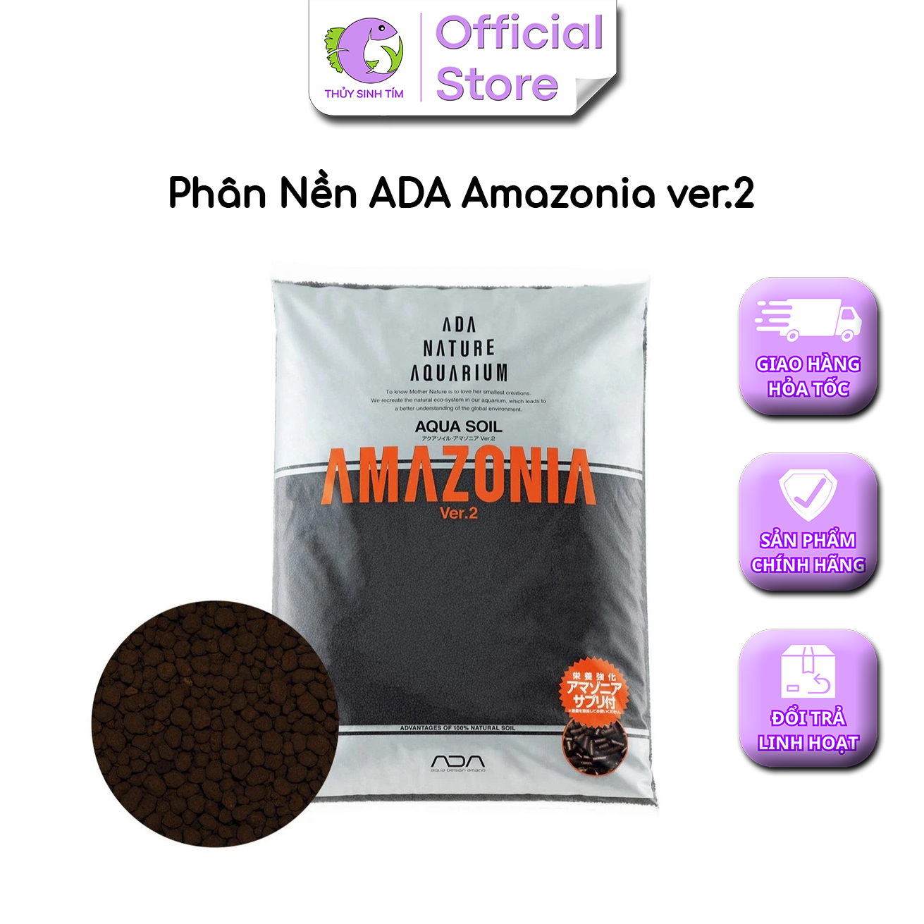 Phân Nền ADA Amazonia Ver.2 (1 lít)