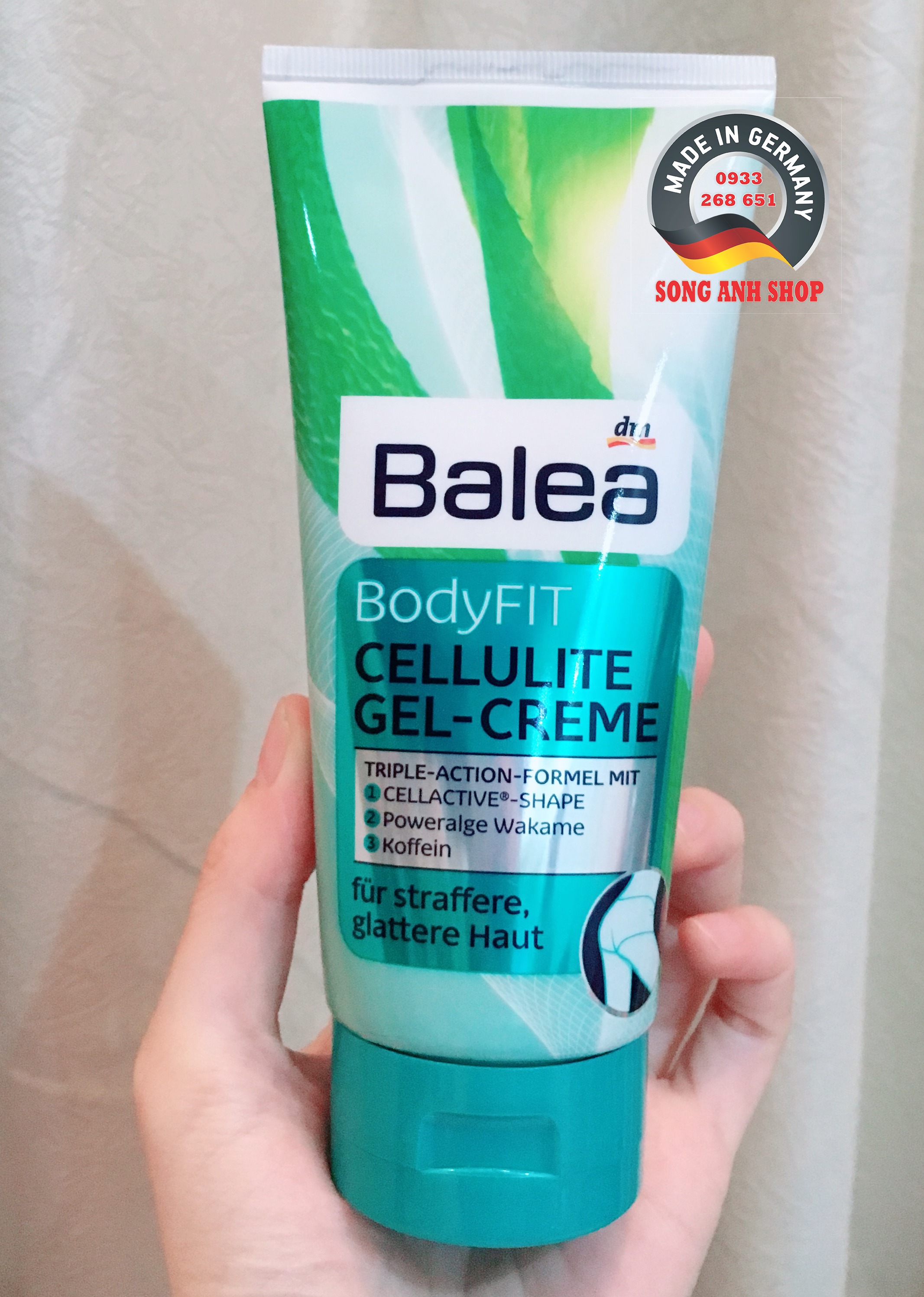KEM TAN MỠ BALEA BODY FIT CELLULITE GEL- CREME