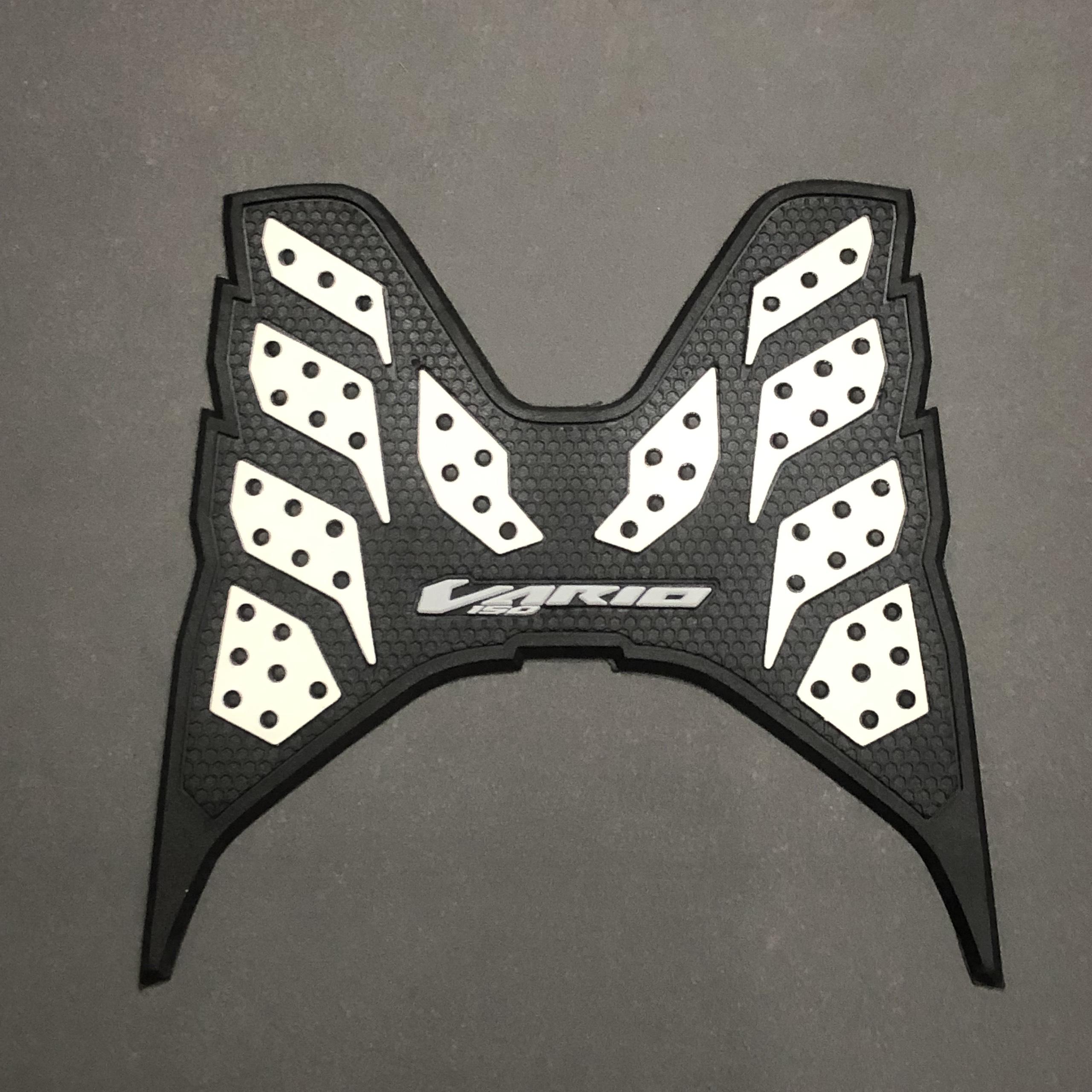 Thảm lót chân xe VARIO cao cấp mẫu thái land mới nhất màu trắng