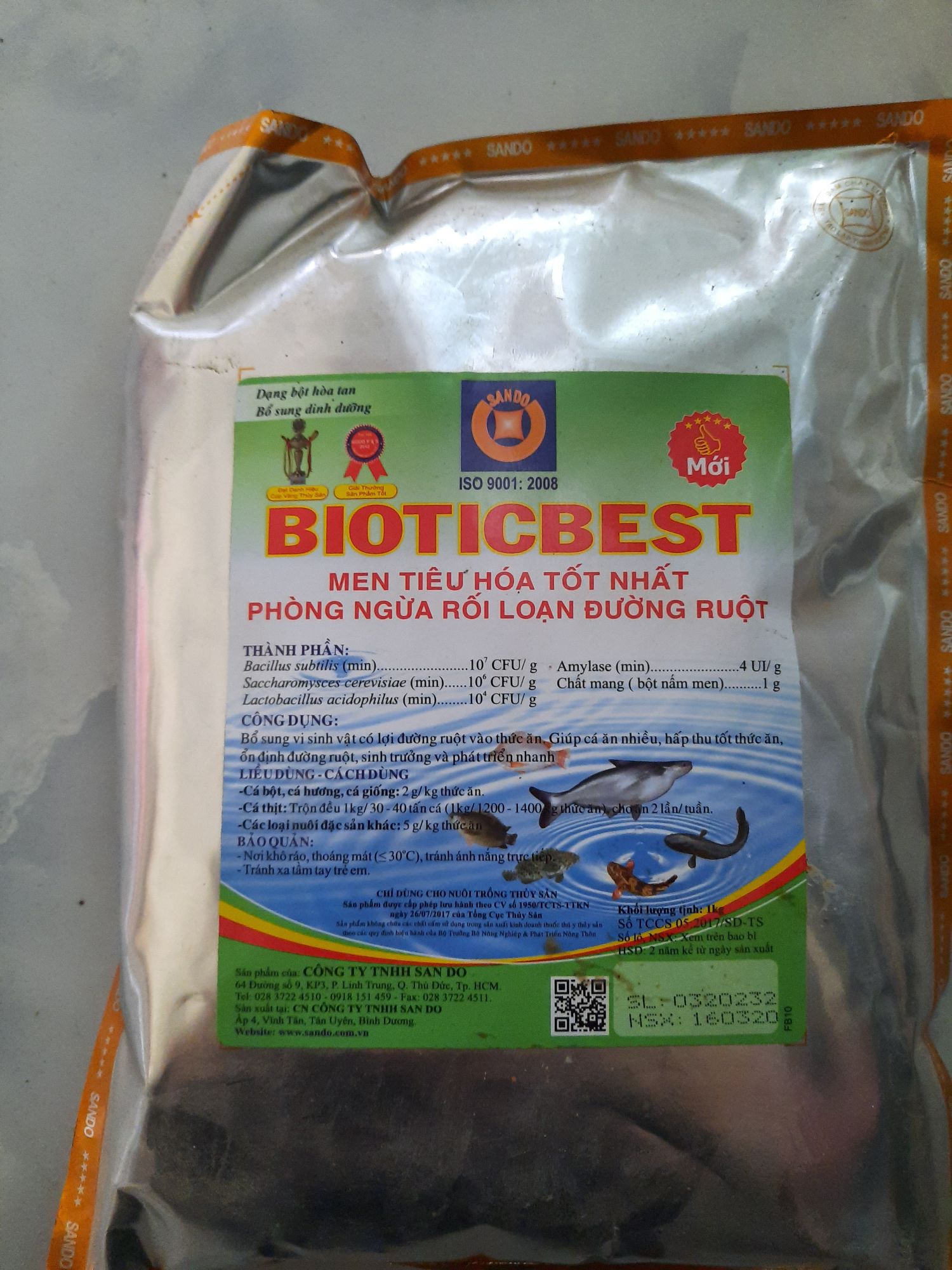 BIOTICBEST MEN TIÊU HÓA[MUA 5 TẶNG 1] [SANDO]
