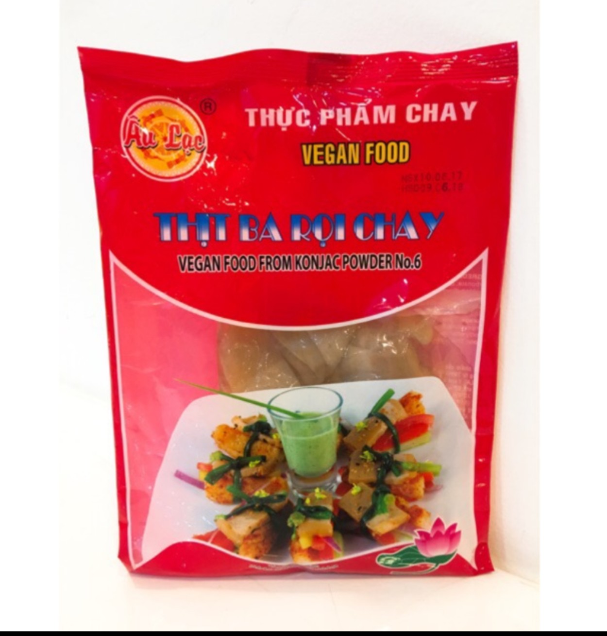 THỊT BA RỌI CHAY ÂU LẠC