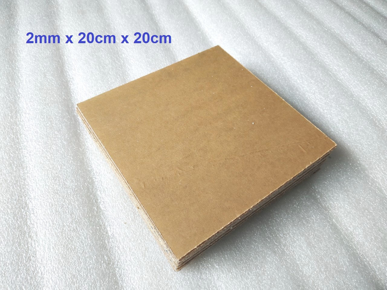 [2mm 20x20cm] Tấm nhựa mica cứng trong suốt làm hồ cá, hộp kính, đồ chơi, trang trí, cắt theo yêu cầu - Luân Air Models