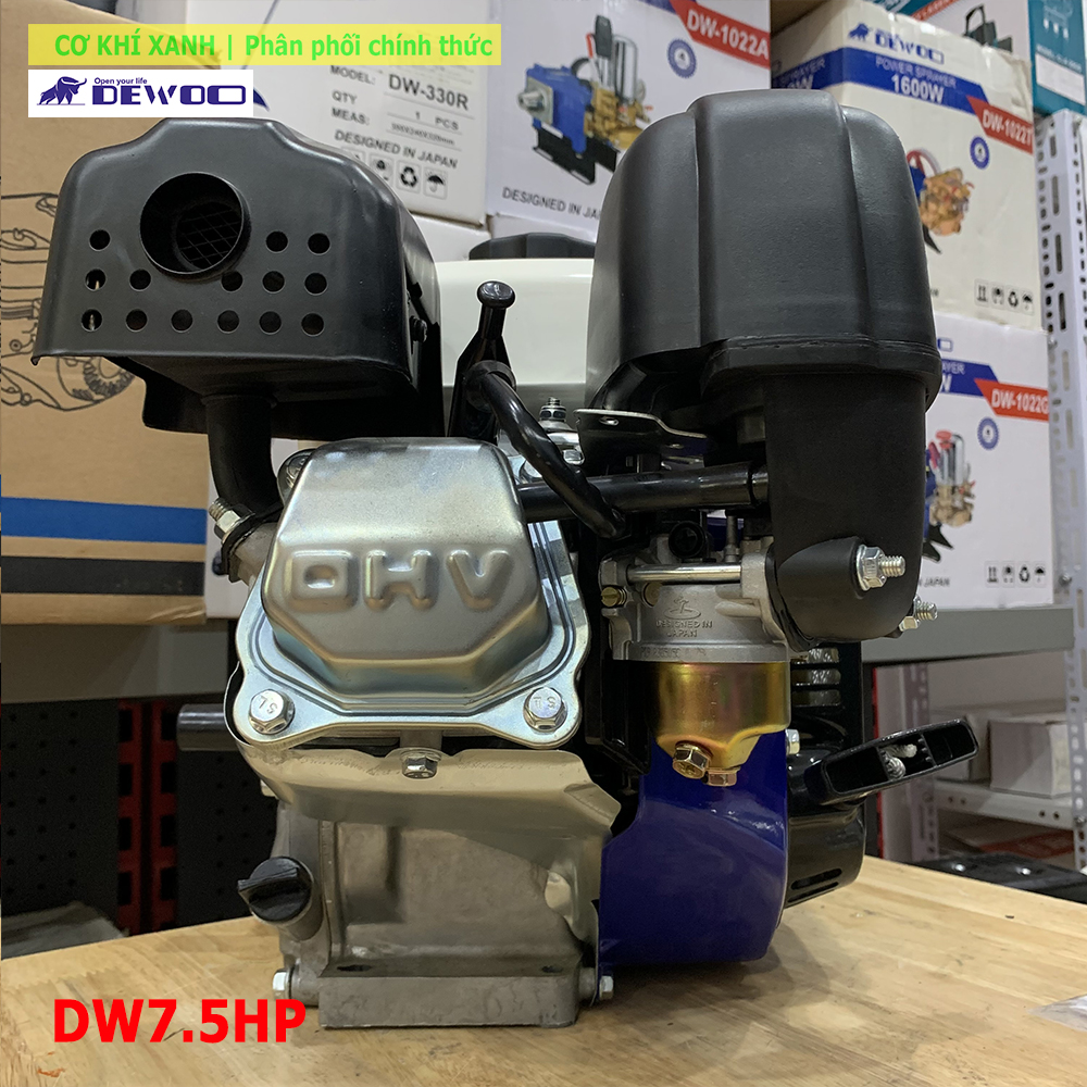 Máy nổ chạy xăng 7.5HP Dewoo Model DW7.5HP