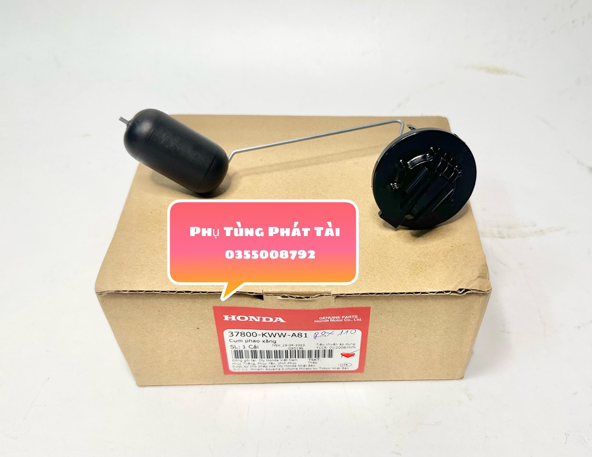 Phao báo xăng wave s110 chính hãng honda