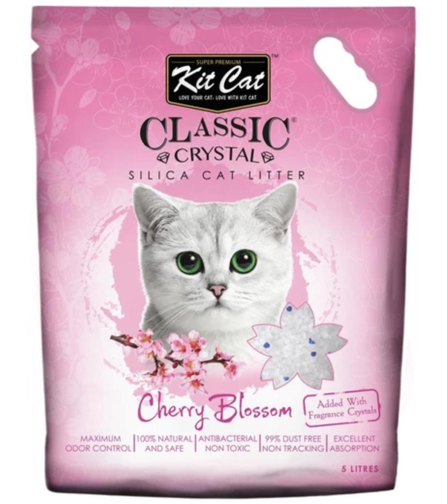 [HCM]Cát Vệ Sinh Cho Mèo Thuỷ Tinh Kit Cat 5L