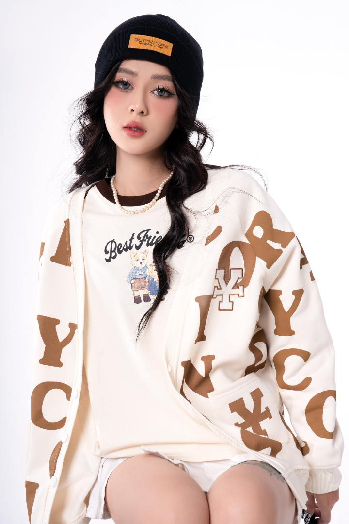 Nón DirtyCoins Leather Patch Beanie