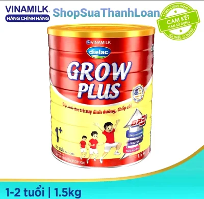 [HSD T5-2023] Sữa bột Vinamilk Dielac Grow Plus 1+ Hộp thiếc 1.5kg