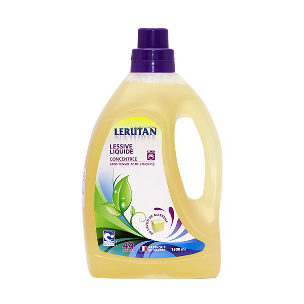 Nước giặt đậm đặc hữu cơ cam oải hương Lerutan 1,5L - Leafhouse hcm