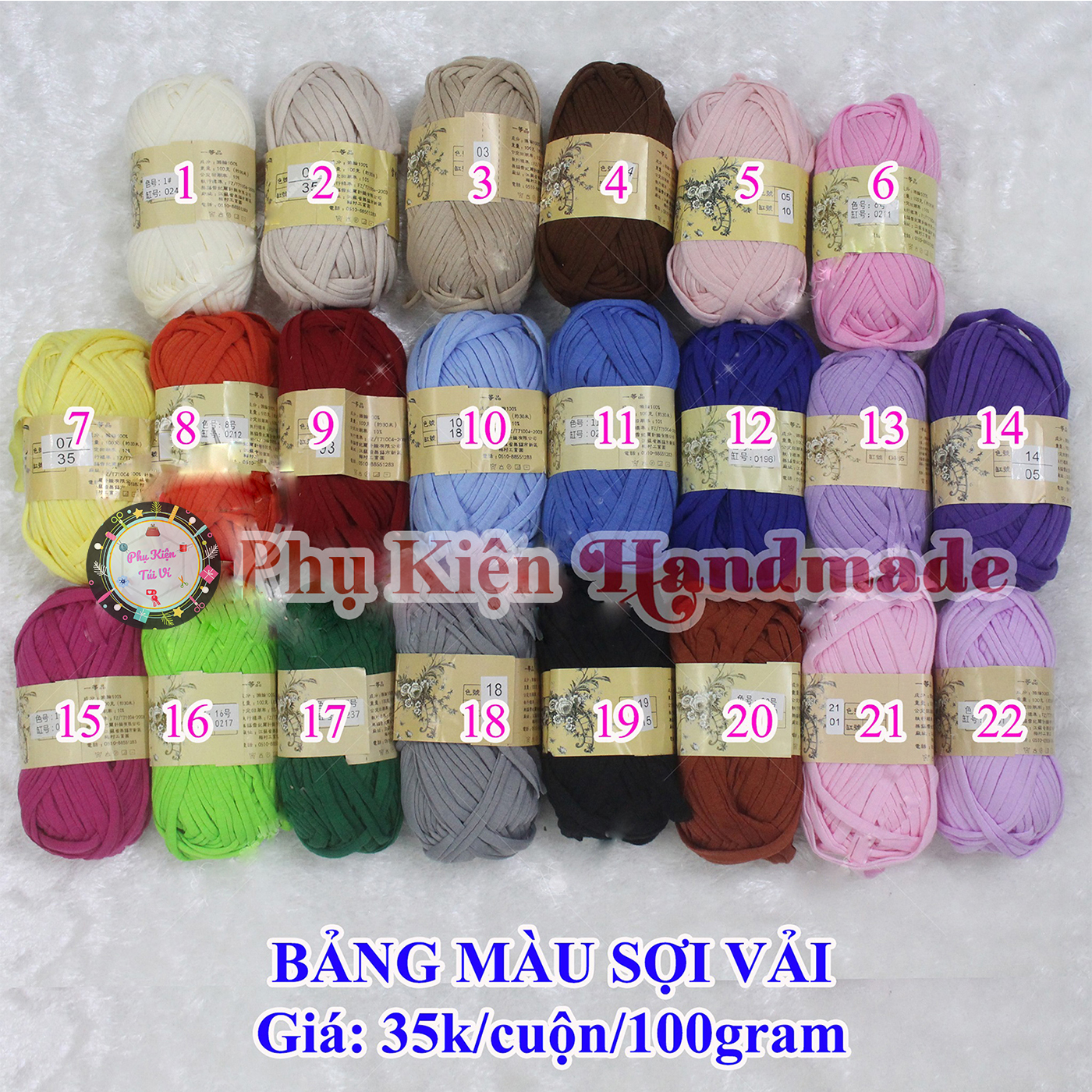 Sợi Vải (45K/cuộn/100gram)