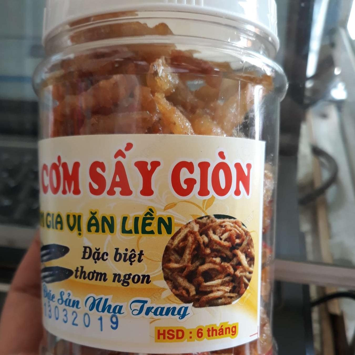Cá cơm sấy giòn cháy tỏi tẩm mặn ngọt 250g