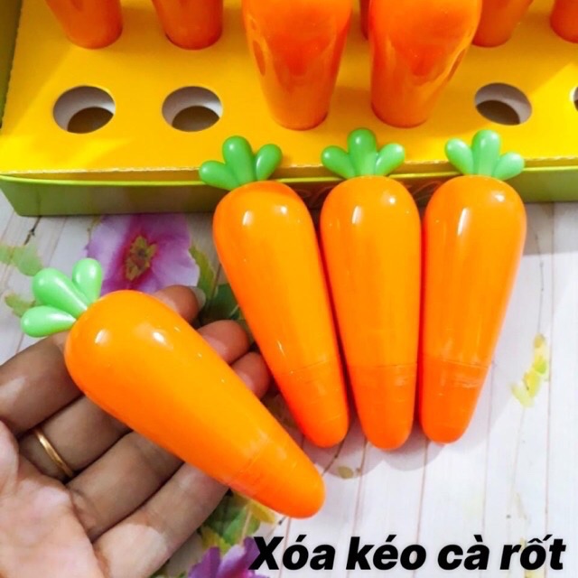 [HCM]Bút xóa kéo hình cà rốt