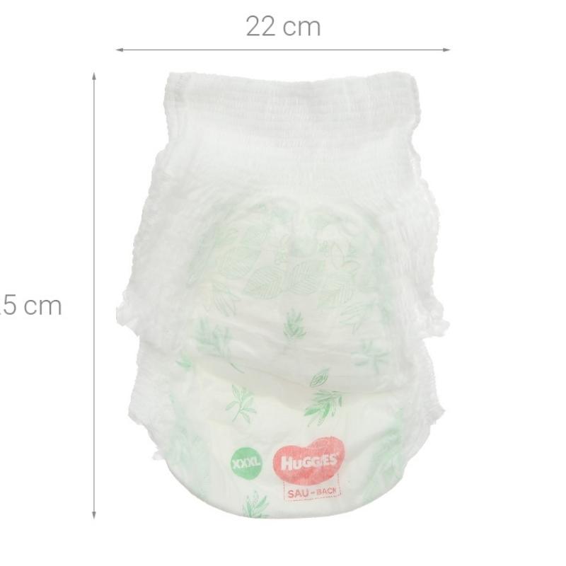 Tã/bỉm quần HUGGIES DRY XXXL22+6 cho bé trên 17kg