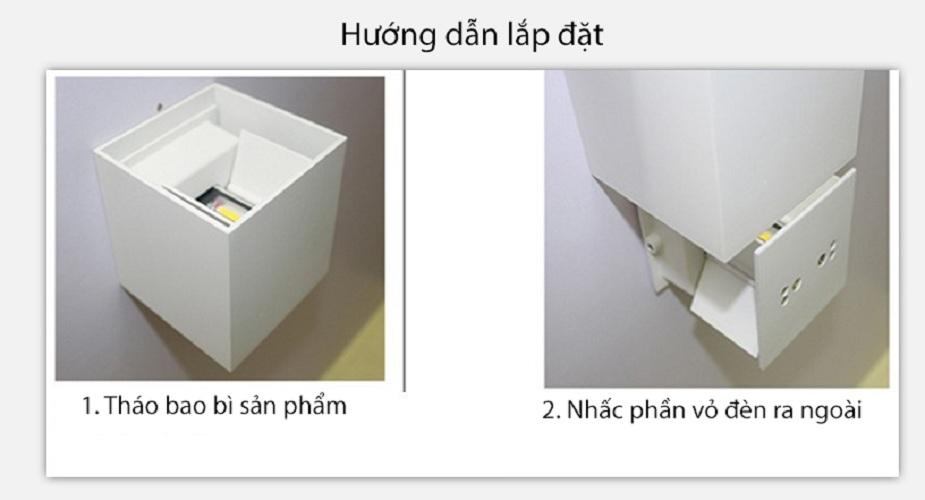 Đèn LED hắt có điều chỉnh hướng ánh sáng và chống nước ZZ-BD045