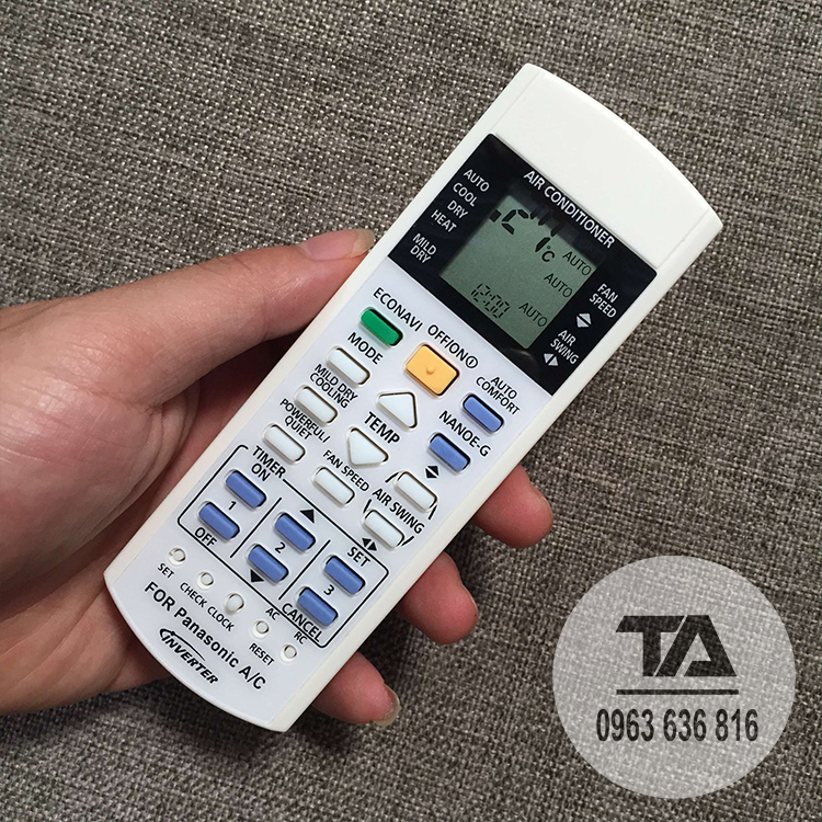 [FREESHIP] REMOTE MÁY LẠNH PANASONIC A75C3208 (ECONAVI) ✔ ĐIỀU KHIỂN ĐIỀU HÒA PANASONIC