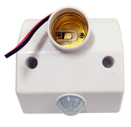 Đui đèn CẢM BIẾN ÁNH SÁNG - cảm ứng CHUYỂN ĐỘNG HỒNG NGOẠI chuẩn E27